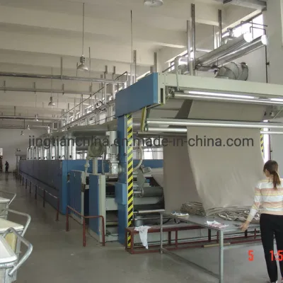 Grande machine de Stenter de réglage de tissu de polyester de rendement élevé