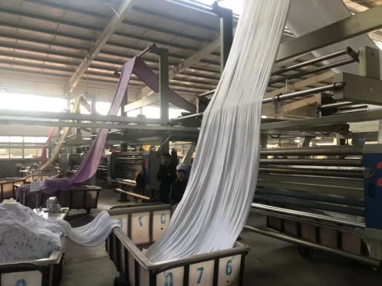 Le séchage et la mise en place de tissus et de non-tissés utilisent une machine de Stenter textile chauffante à la vapeur